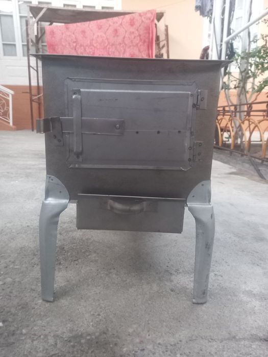 O'tin va gaz  pechka