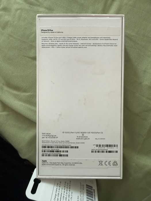Iphone 15 plus с гарантией