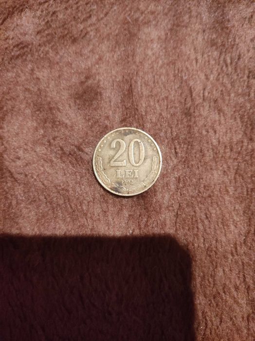 MONEDA de 20 de lei 1992
