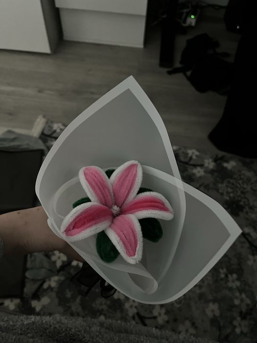 buchet crini din sarma plusata