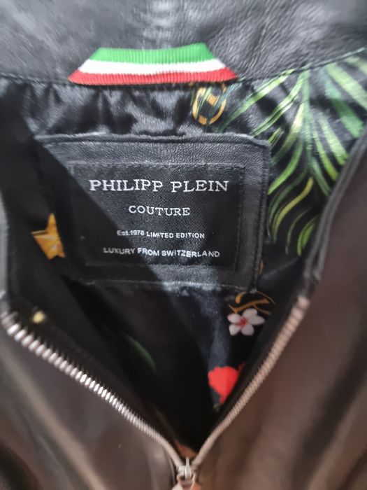 Кожаная косуха Philipp Plein