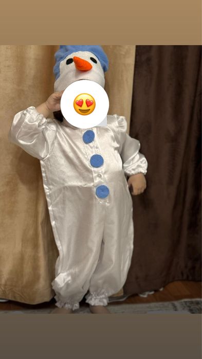 Продам костюм снеговика