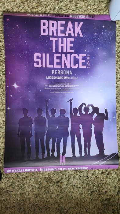 Afise postere de film originale cu trupa de K-POP BTS