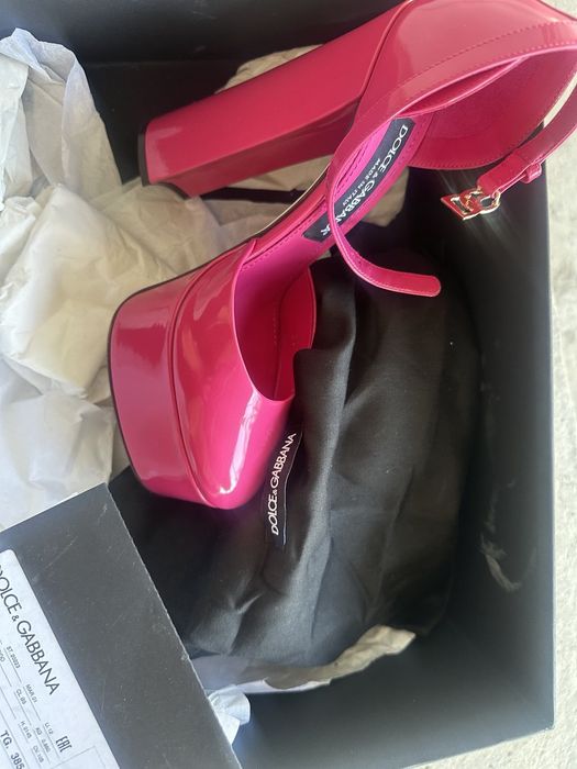 Dolce cabbana туфули на платформе