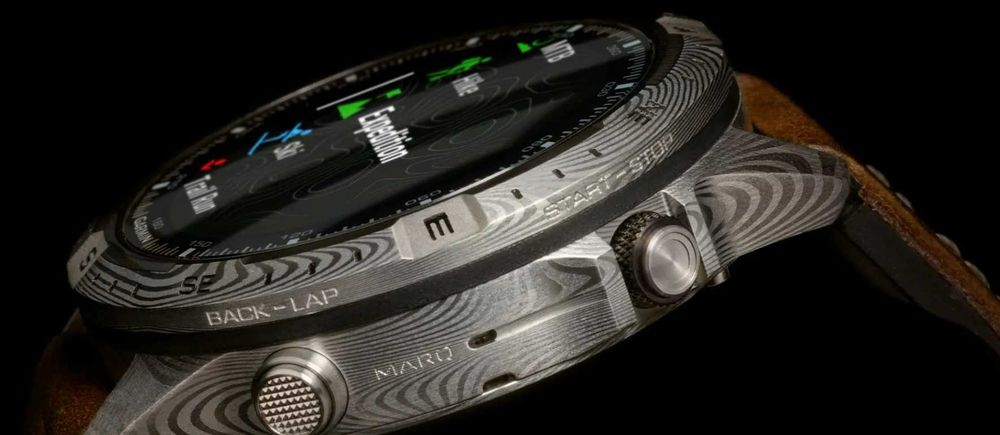Garmin MARQ® Adventurer (Gen 2) – Damascus Steel Edition