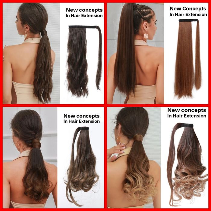 Парики, хвосты в ассортименты