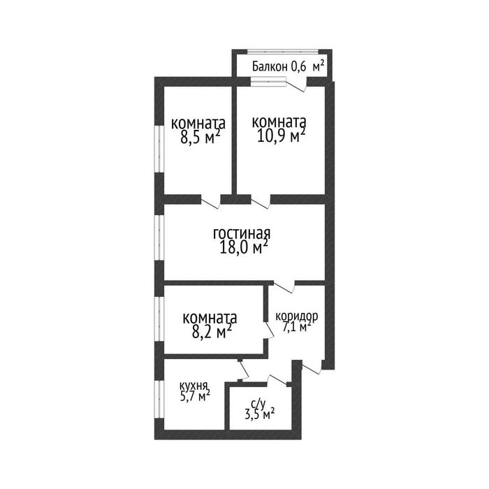 Продам 4к квартиру с ремонтом