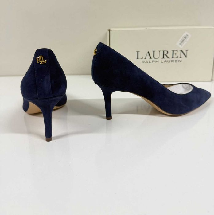 Ralph Lauren Lanette Suede Pump
