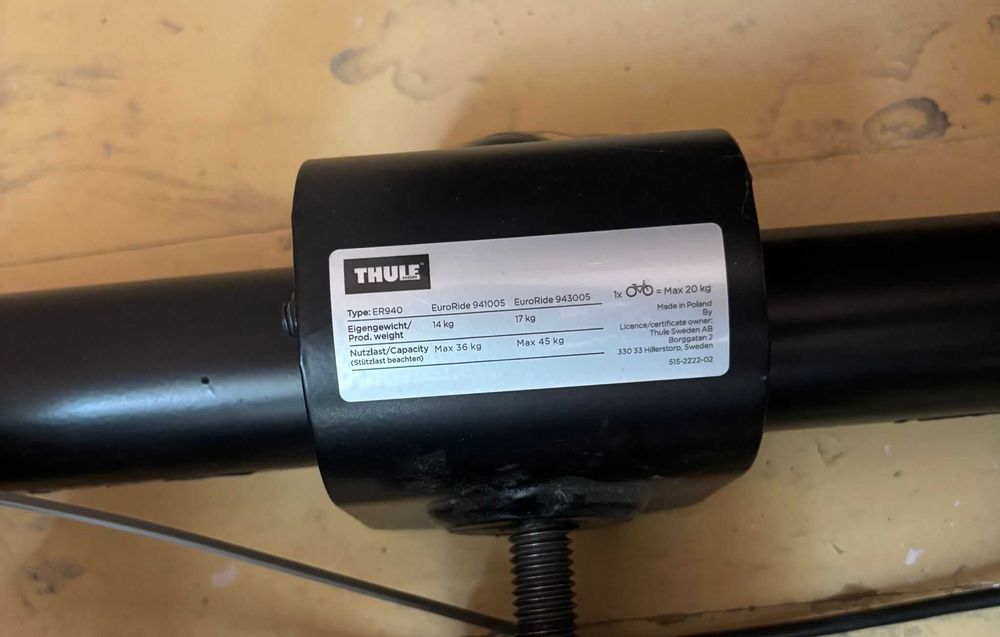 Suport  Thule 3 biciclete
