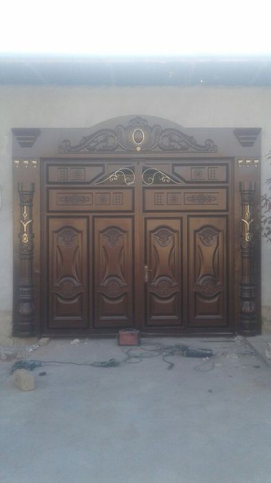 Darvozalar va eshiklar panjaralar tayyorlab beramiz