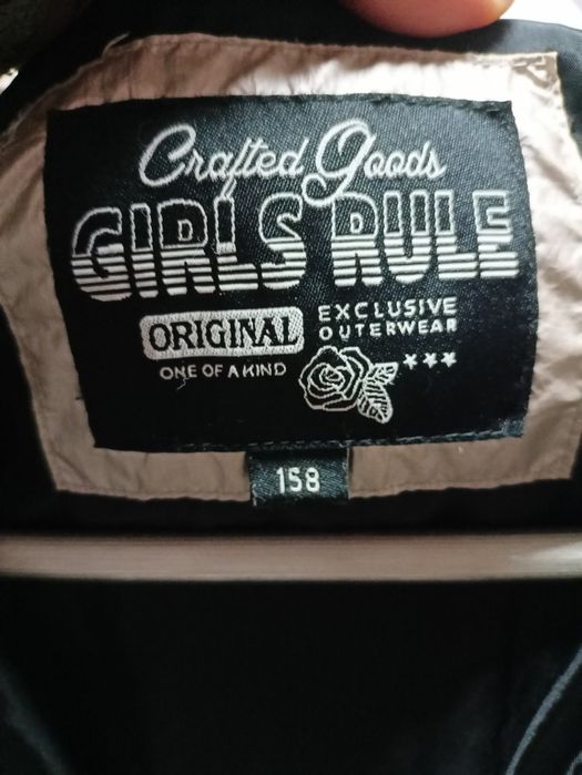 Geacă aurie C&A "Girls Rule" – mărimea 158*xs/xxs