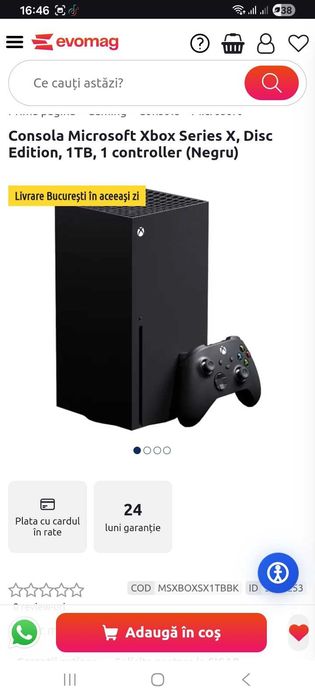 Xbox series x 1tb