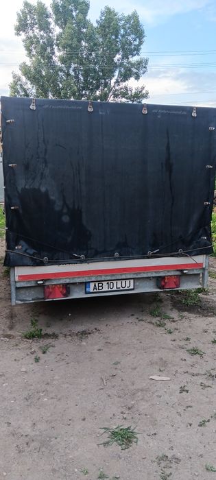 Remorcă Eduard 2 Axe
