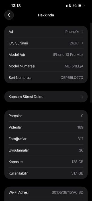 İpone 13 pro max