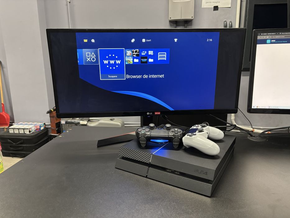 Playstation 4 Modat 1TB 2 Controllere PS4
