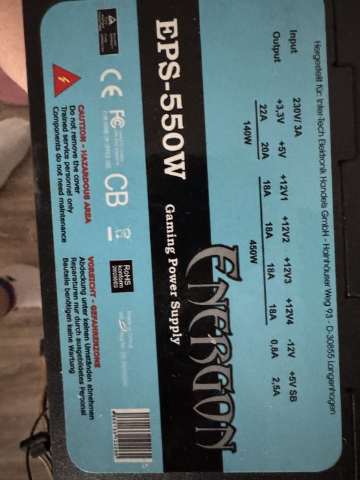 Sursa PC Energon EPS-550W