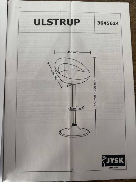 Masa “bar”cu scaune