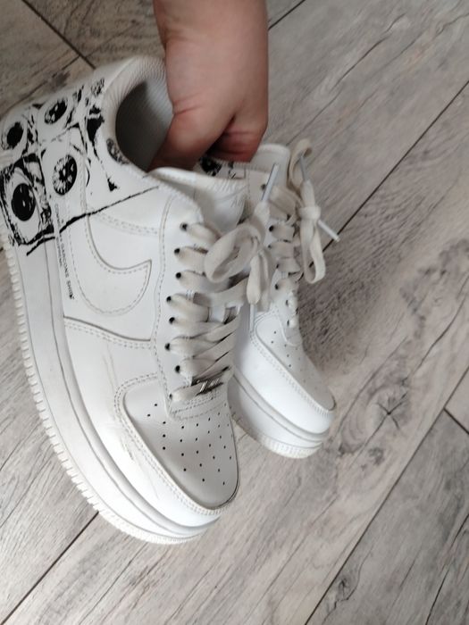 Кроссовки, nike air forse 1 come des garcons cdg