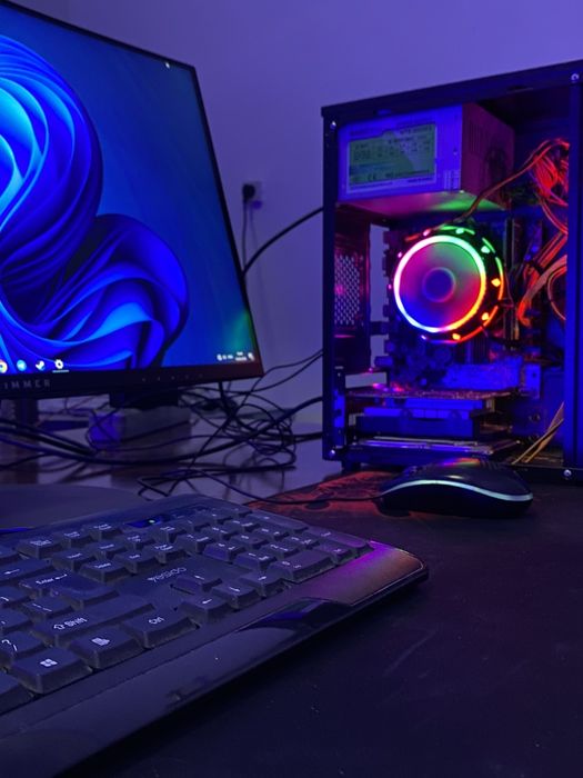 SUPER NAXR + KAFOLAT! | i5-3450 | RX 550  | Ozu 16GB | Monitor 24 IPS