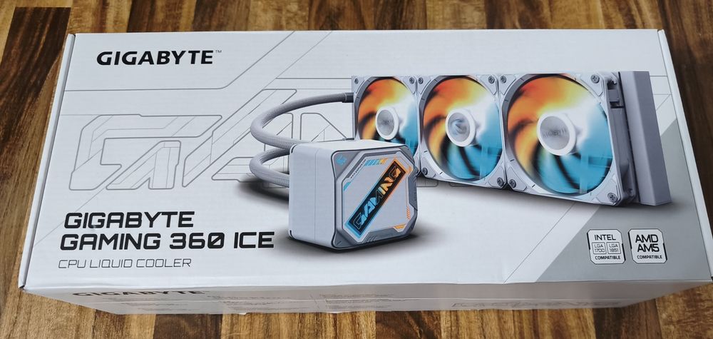 Gigabyte Gaming 360 Ice.Топовая водянка.СЖО.