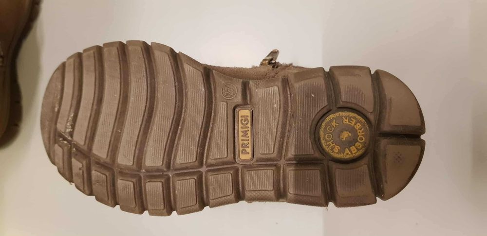 Детски непромокаеми кожени ботуши PRIMIGI, размер 27