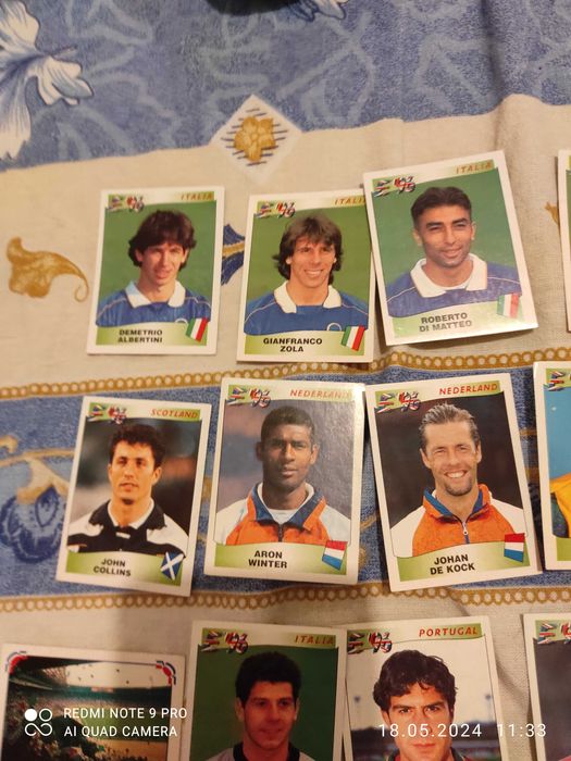 Стикери Панини Евро 96 , France 98 и 2000