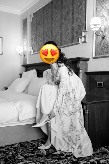 Свадебное казахское платье