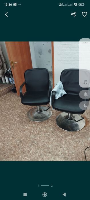Срочно продам 2 кресла