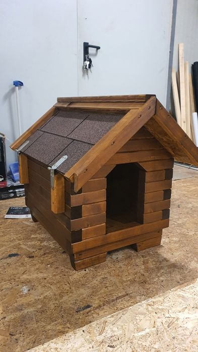 Cusca caine, model lemn masiv