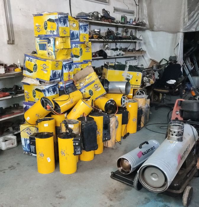 Ремонт  тепловых пушек ,газовые и дизельные