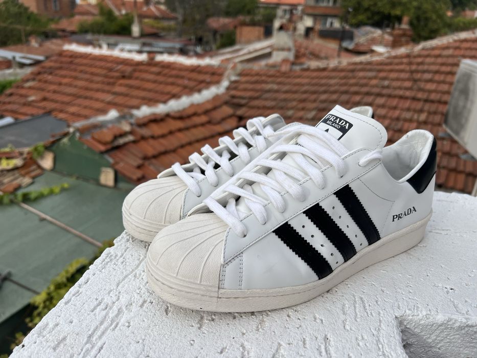 Adidas Prada 44 2/3 SuperStar Made in Italy
