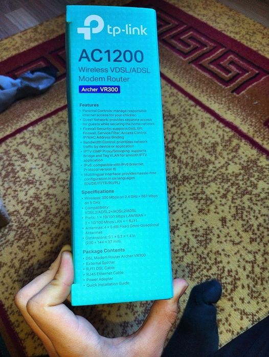 Роутер для вайфая.Archer VR300