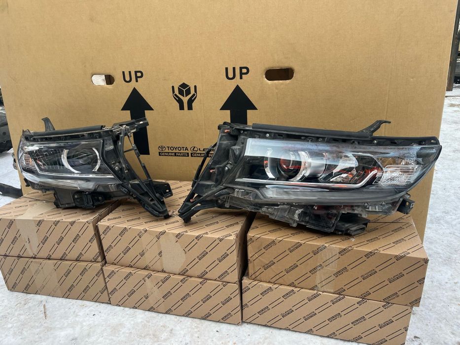 Фары на Прадо 155 рестайлинг оригинал