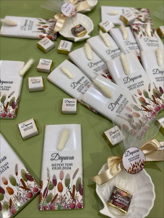 Обертка шоколада, боньбонерки