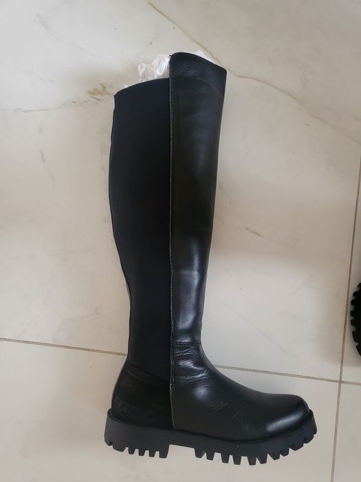 Ботуши, естествена кожа, Bronx