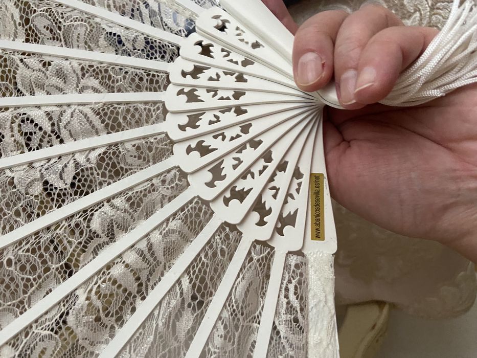 Ново, с кутия, Колекционерско ветрило от Севиля, Андалусия - Испания