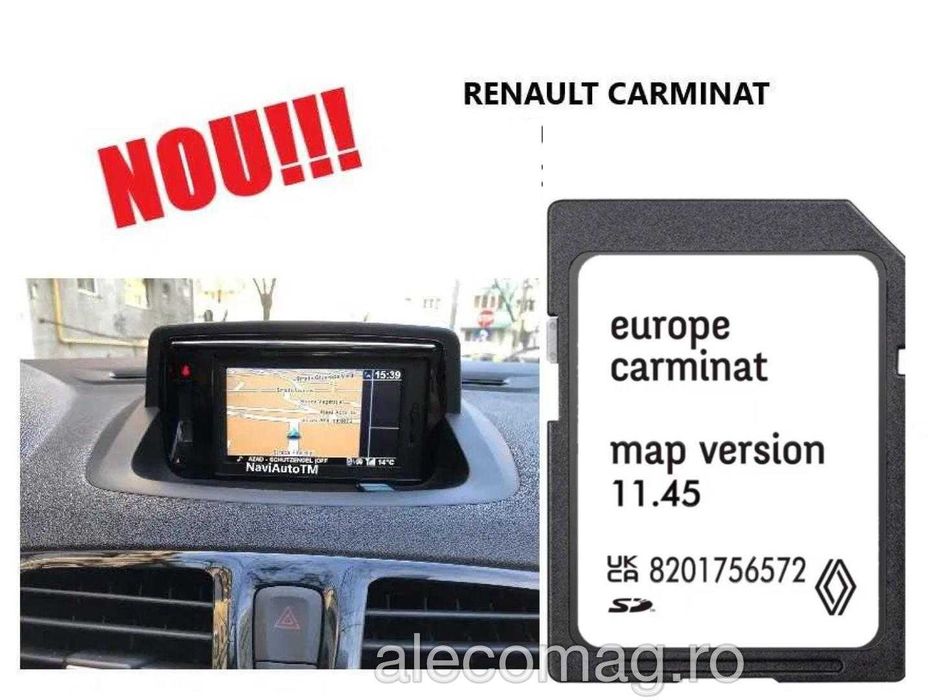 Card SD Harti NAVIGATIE Renault 2026 Carminat REZOLVARE PROBLEMA CEAS Romania detaliata Megane Clio Laguna Scenic Fluence Espace Koleos Traffic Master