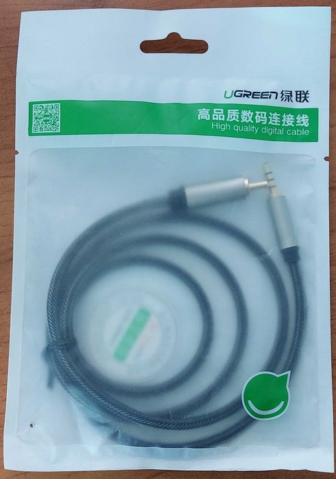 Кабель Audio(m) 3.5mm - Coaxial, 1m UGREEN