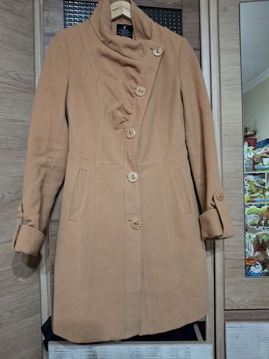 Польто женское приталеное Турция кашемир полойдет и на подростка
