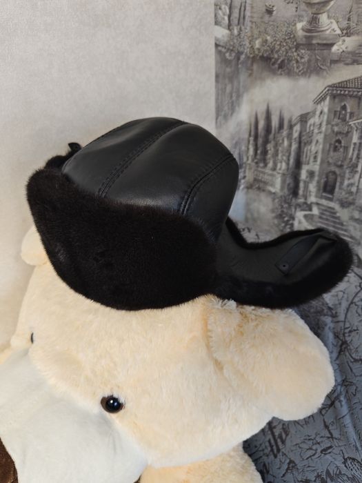 Шуба мутоновая с шапкой