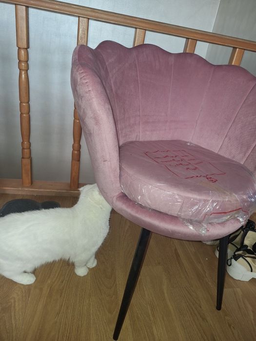 Scaunel pt masa de toaleta NOU scoică