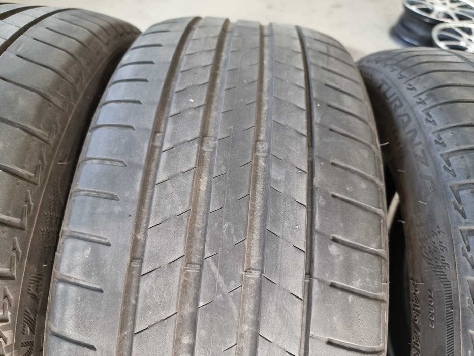 4 Anvelope VARA 245.45.19 "Bridgestone" [dot 2021] ; stare buna