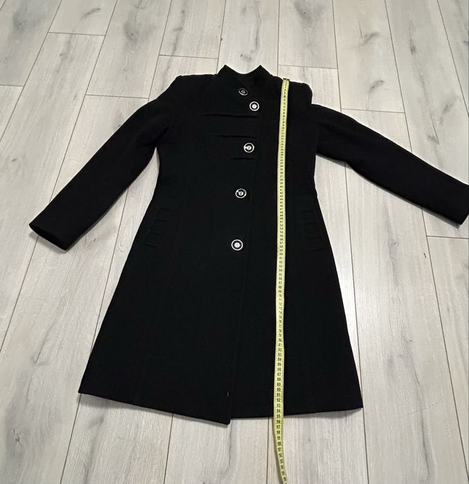 Palton negru Modaperi Collection