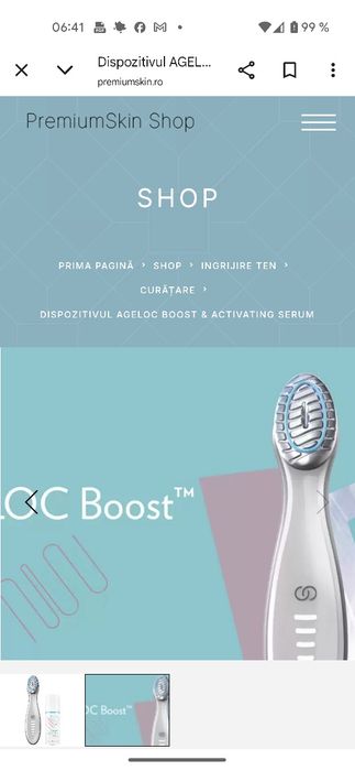Aparat boost pret 500lei