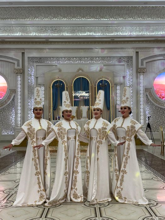 Танцевальный коллектив. Танцы на той. Вывод невесты. Встреча кудалар.