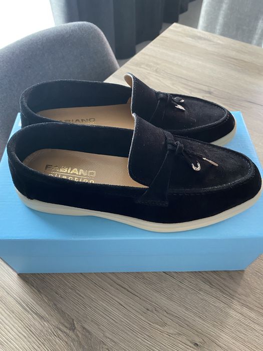 Дамски обувки велур черни