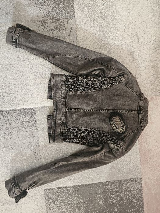 Късо дънкено якенце Bershka