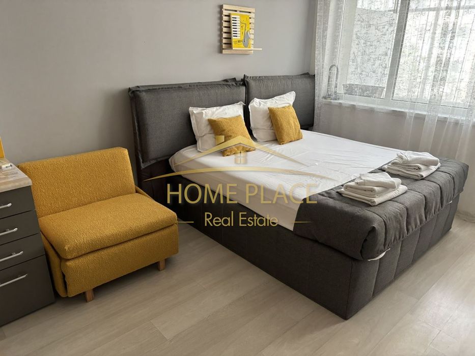 Дава се под наем Едностаен апартамент в Варна, Червен площад - 40 кв.м за 408 € - Снимка #1