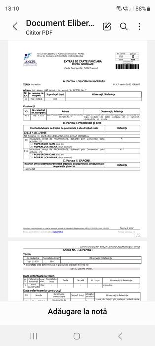 Casa de vanzare Iernut