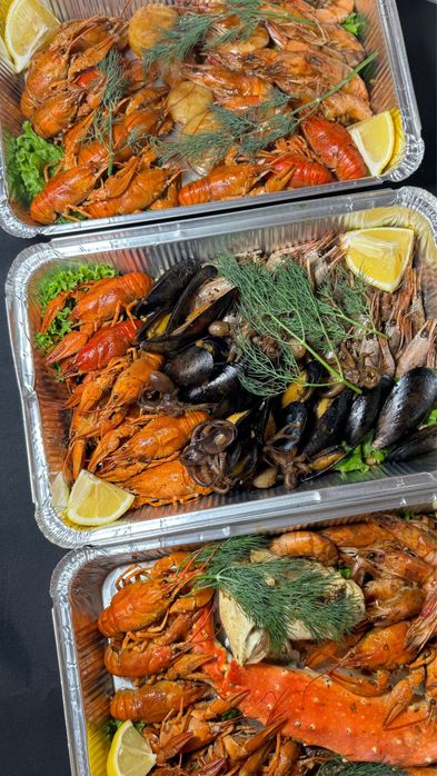 Сеты из морепродуктов